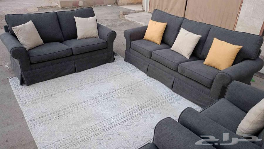 طقم كنب من ايكيا 7 أشخاص فخم مودرن64623207708545110