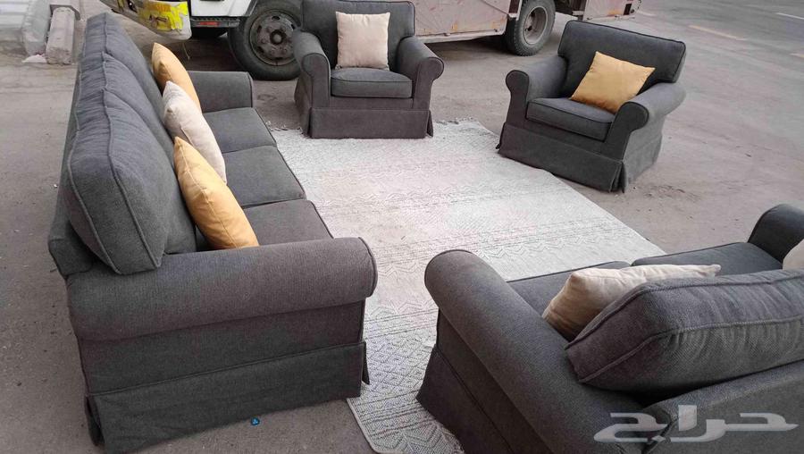 طقم كنب من ايكيا 7 أشخاص فخم مودرن64623207708545114