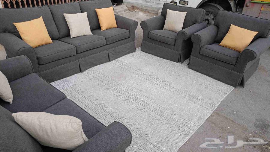 طقم كنب من ايكيا 7 أشخاص فخم مودرن64623207708545111