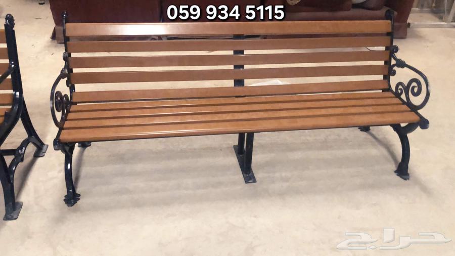 كراسي مقاعد خشبية الحدائق انتظار الحافلات مواقف تجمعات مول64619179813249110