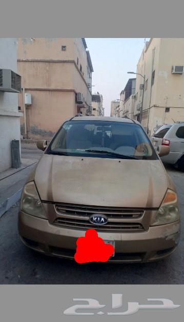 سياره كيا كرنفال 2010 للبيع الفحص ساري المكيف شغال64625518113281110