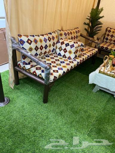 كراسي حديد جلسات خارجيه مراكيز شعبيه كويتيه64617813337986111