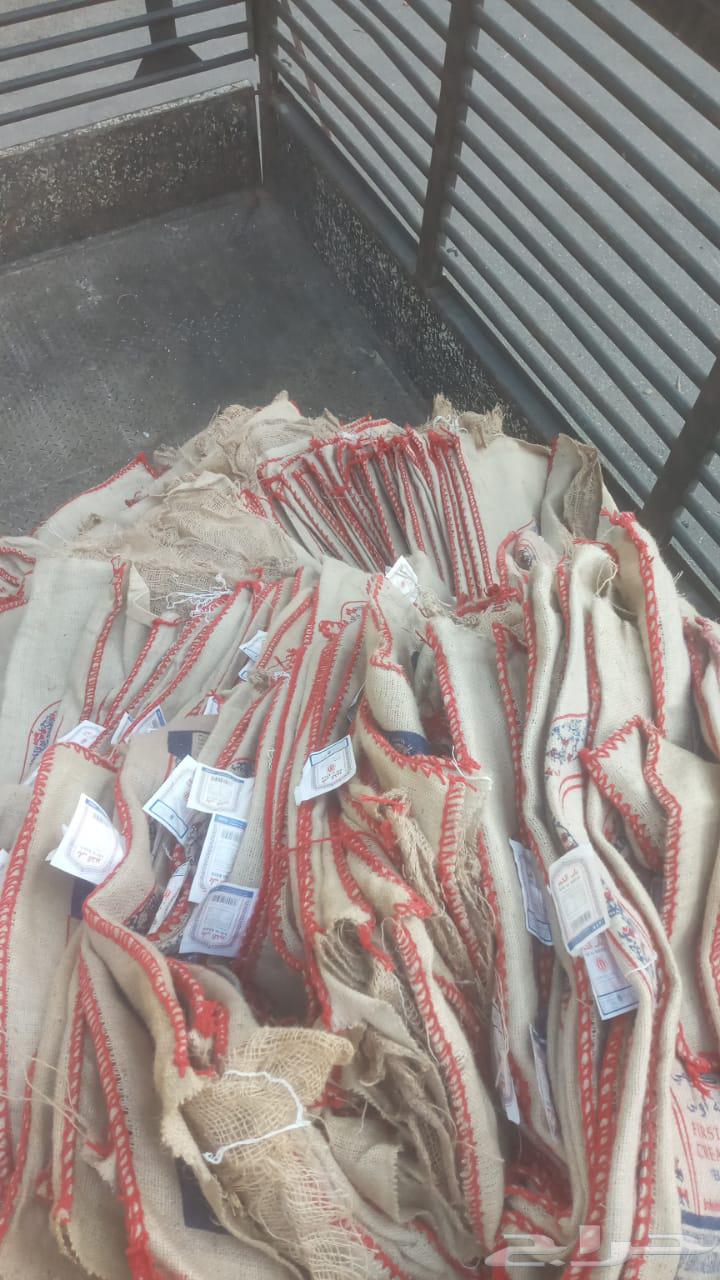 أكياس رز خيش فاضيه واكياس دقيق مختلف الاحجام جديد ومستخدم64616394488577111