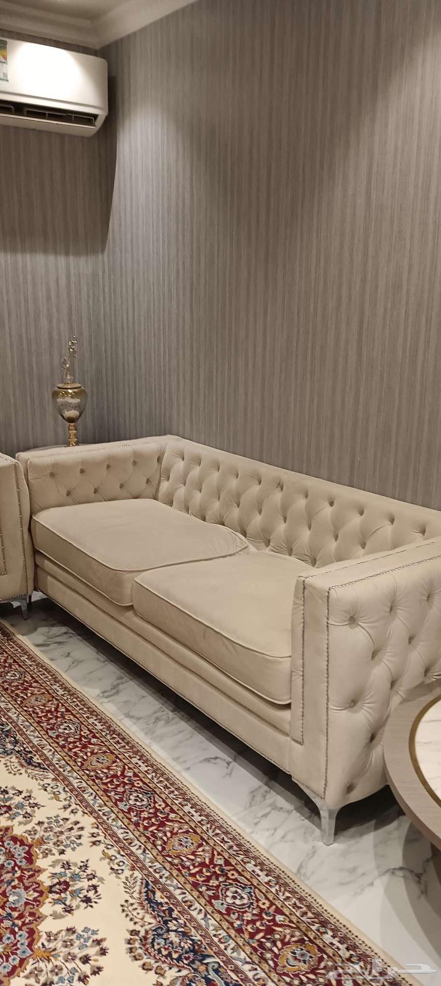 كنب من اشلي استعمال قليل64625441795586113