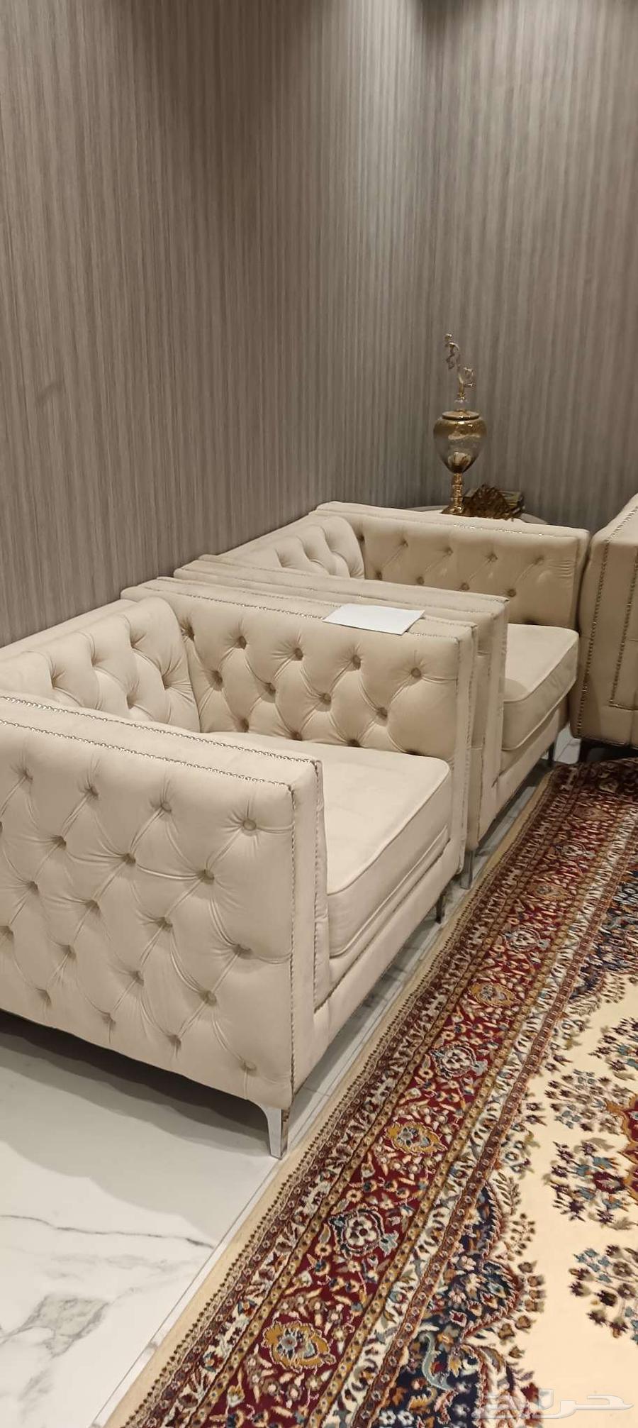 كنب من اشلي استعمال قليل64625441795586110