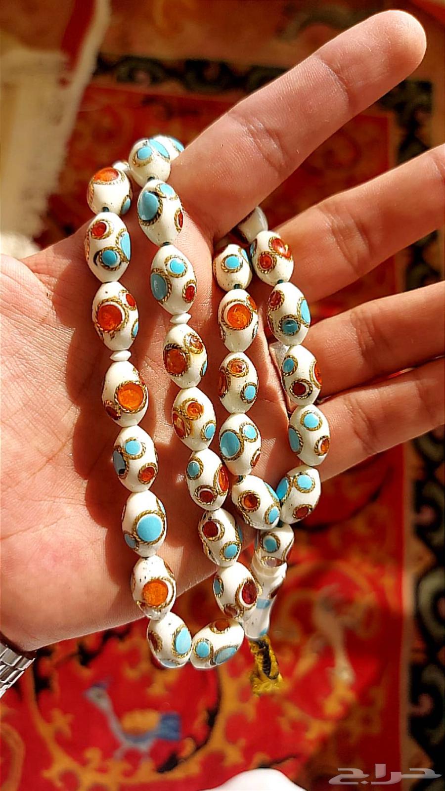 سبحه كهرمان وفيروز للبيع64619067466499111