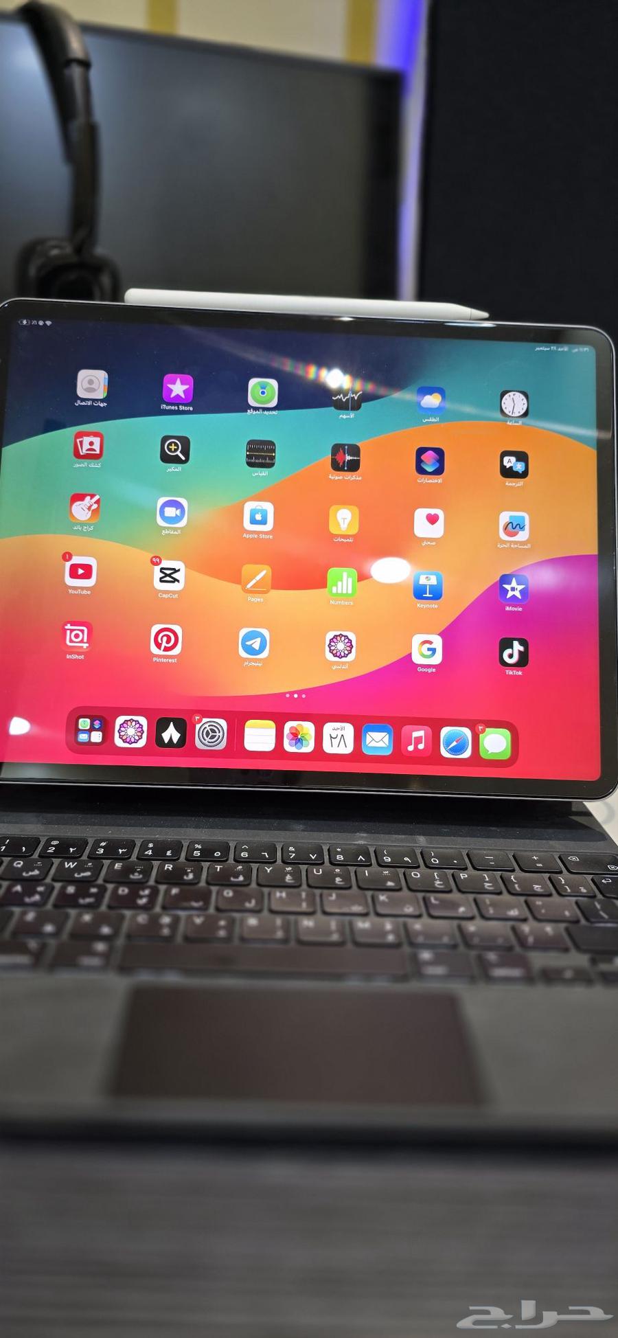 للبيع ايباد استخدام بسيط جدا جديد64619705068419114