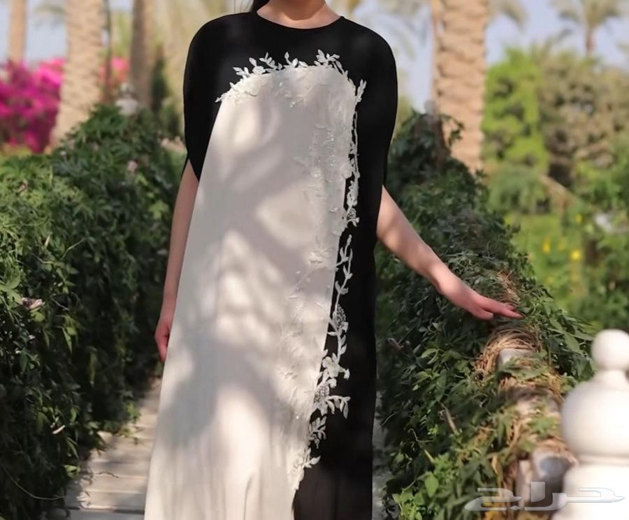 New black and light beige jellabiya, one-size-fits-all64617188054657113