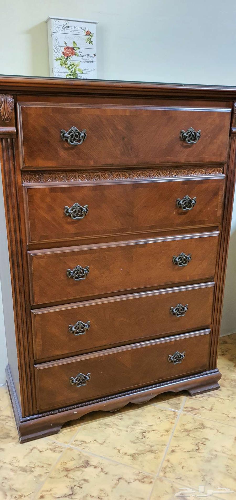 غرفة نوم خشب أمريكي أصلي شبه جديده64618839586817111