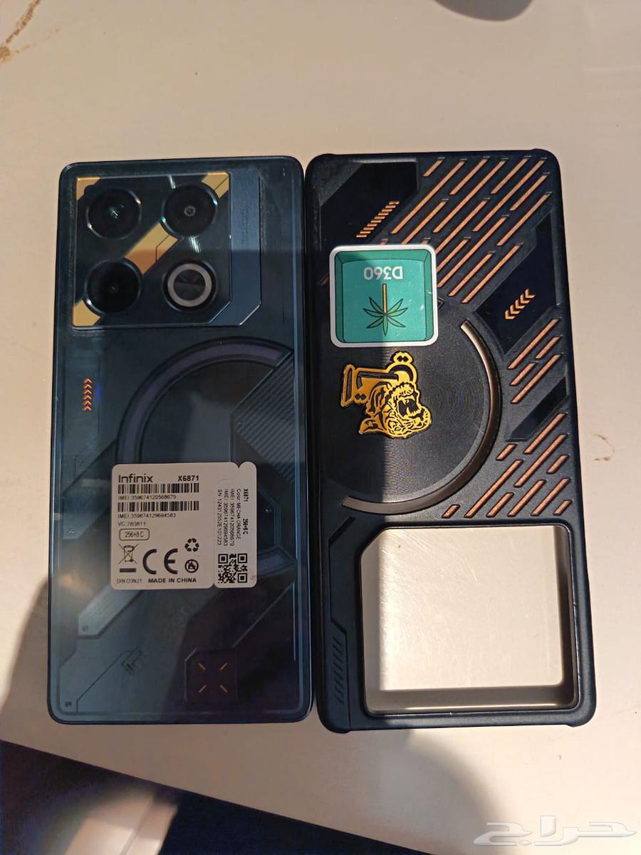 Infinix GT 20 Pro نظيف جده مستخدم شهرين فقط64622004353411114
