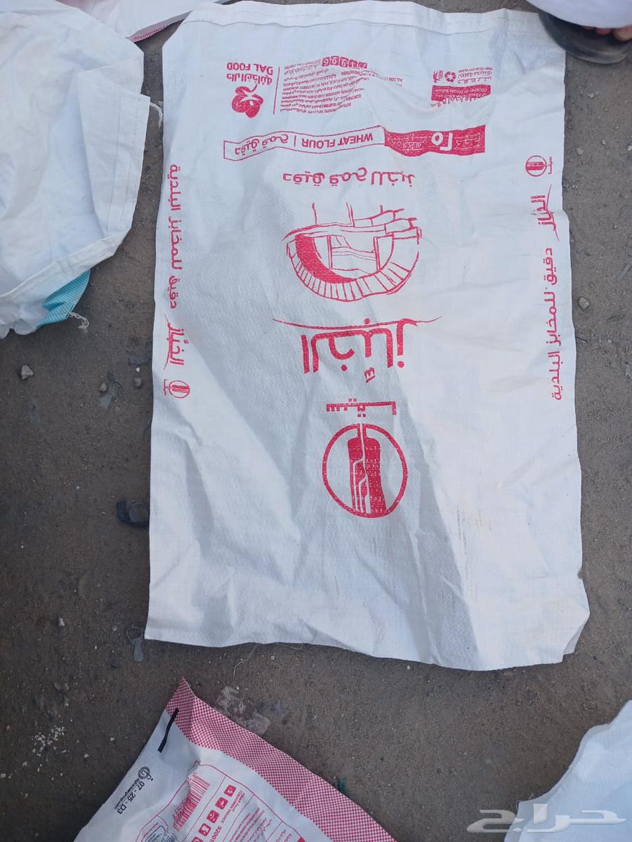 أكياس رز خيش فاضيه واكياس دقيق مختلف الاحجام جديد ومستخدم64616394488577113