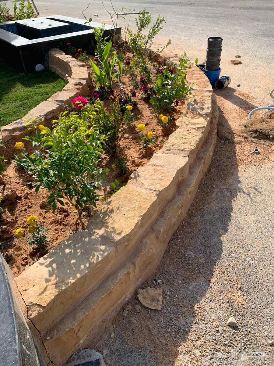 مقاول حجر ارزيات جدار انترلاك بلدورا64160917826563110