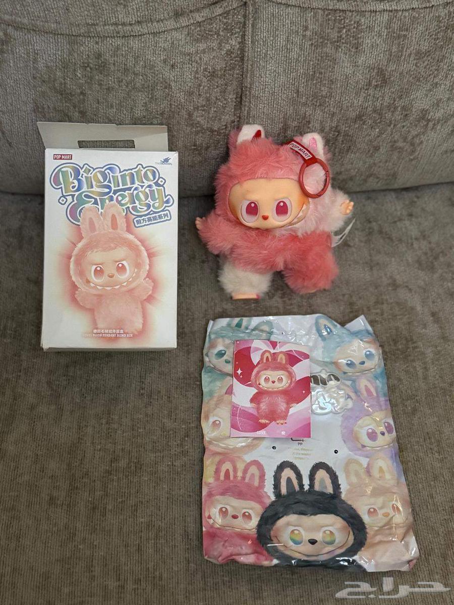 لعبة لابوبو ورديه جديده للبيع64617675588482111