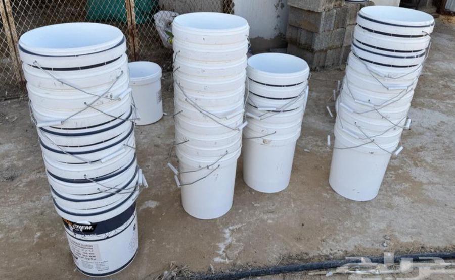 سطول بويه جديد العدد 200 سطل للبيع64625148749826110