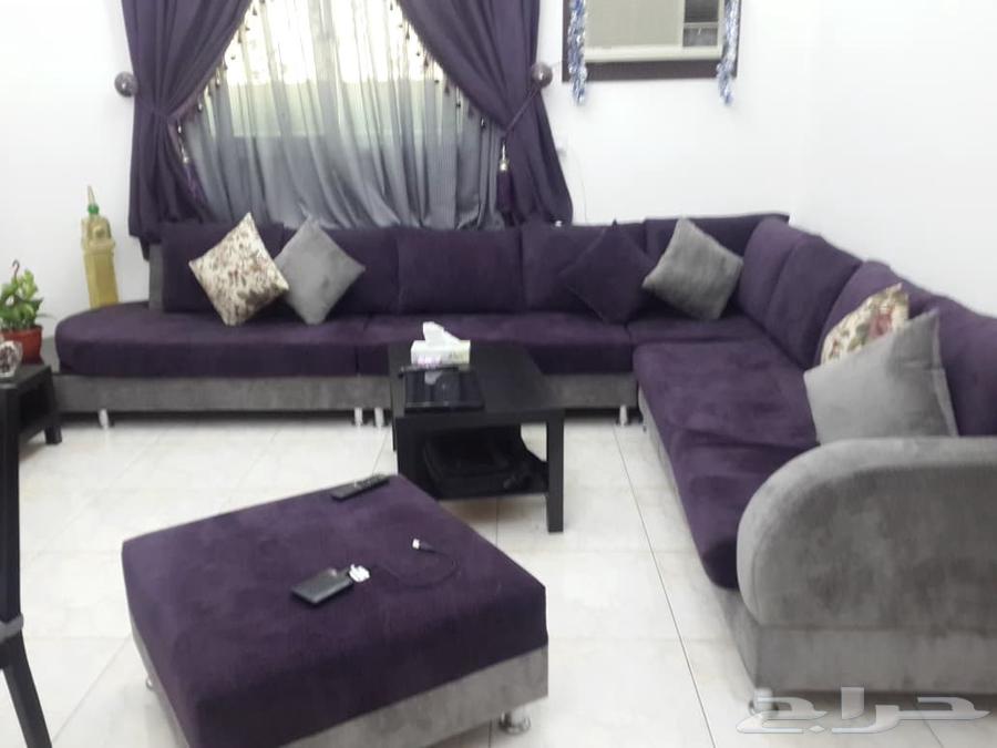 Used Sofa for Sale, U-Shaped, Good Condition, Gray, Fits in a 4x5 Meter Room64614683323394111