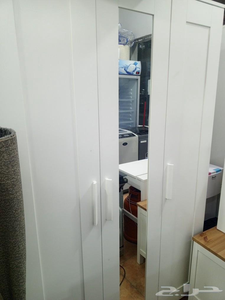 دولاب ثلاثه باب ايكيا استخدام قليل ارفوف وعلاقي64611454981378110