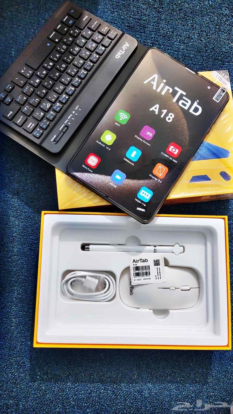 Excellent new A18 tablet with high specifications and a reasonable price64414010590082113