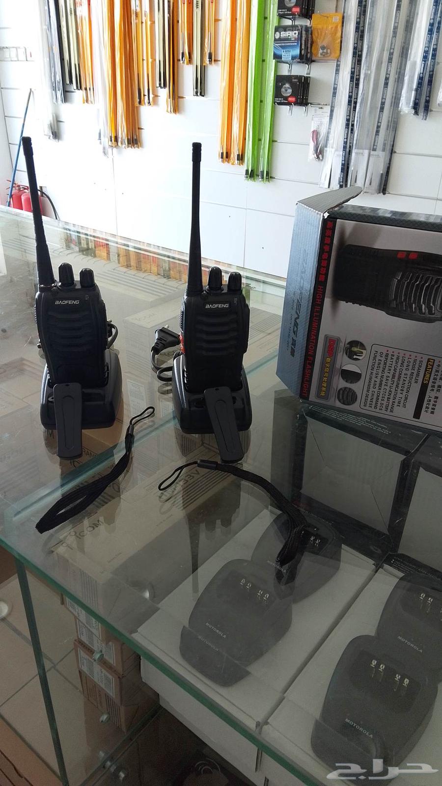 Wireless handheld device 888, cartoon contains 2 pieces, 2 antennas, 2 chargers with base, 2 clips64417413272066110