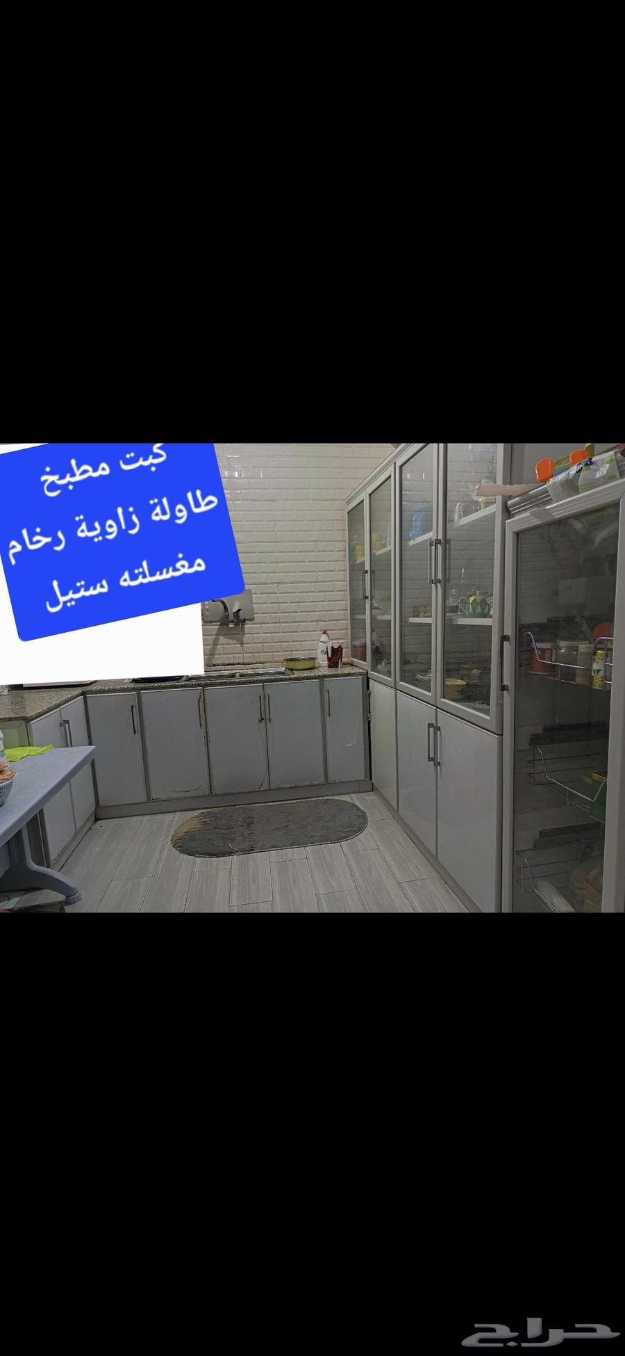 كبت مطبخ جديد طاولة زاوية رخام مغسلة ستيل للبيع64413514673154110