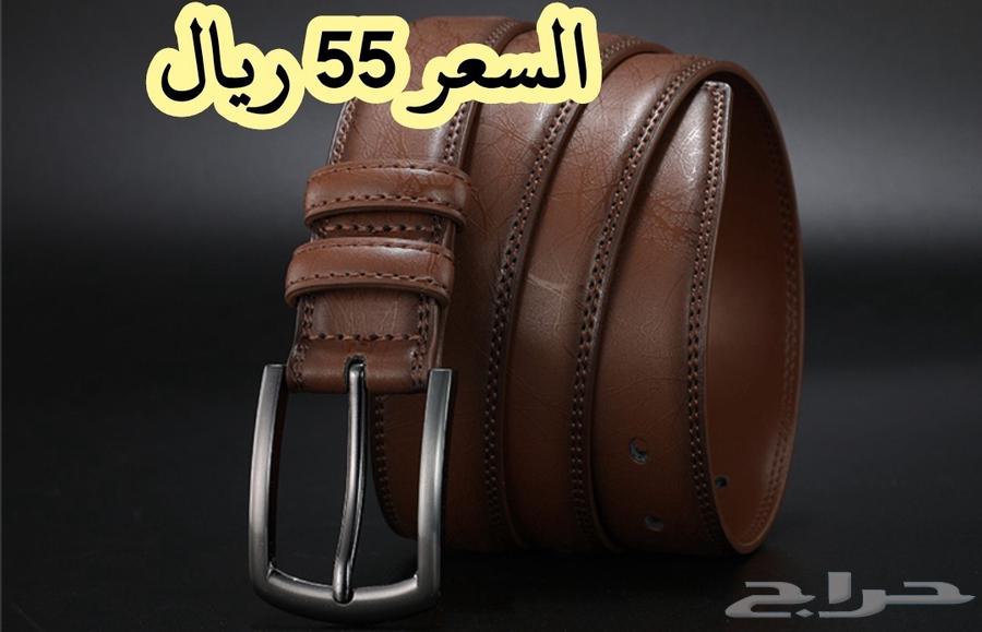 حزام رجالي . جلد طبيعي .و حزام نسيج صناعي64418052806530112