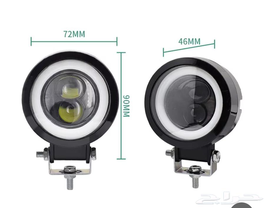 كشاف يركب على دبابات او اسكوترات حبتين ب 75 ريال64417306047233112