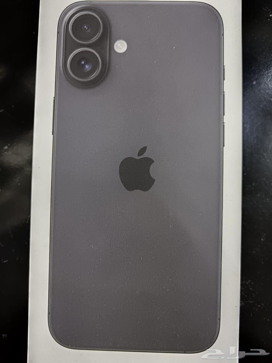 جوال 16 بلس اسود حديد بكرتونه64414210611201111