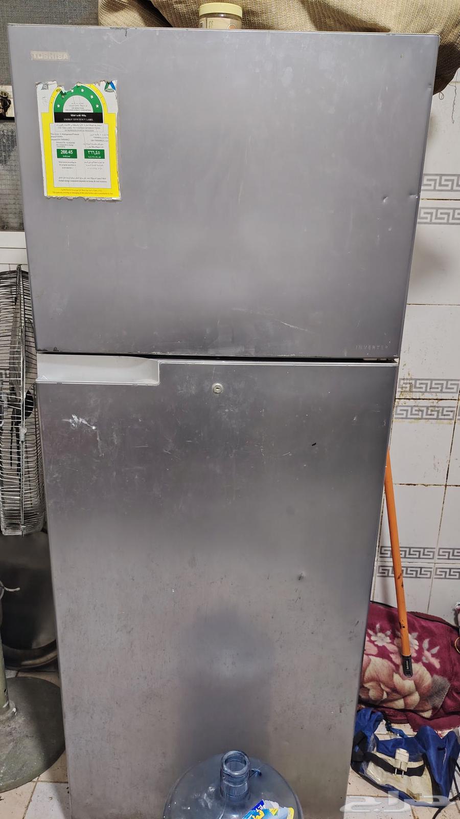 ثلاجه توشيبا 14قدم نضيفه ولاتشتكي من شي 350ريال64418485781505111
