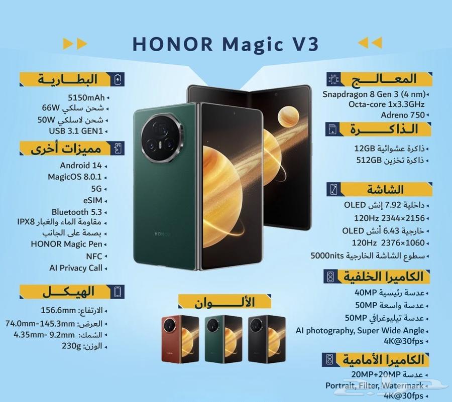 للبيع جوال هونر ماجيك v364418998465794110