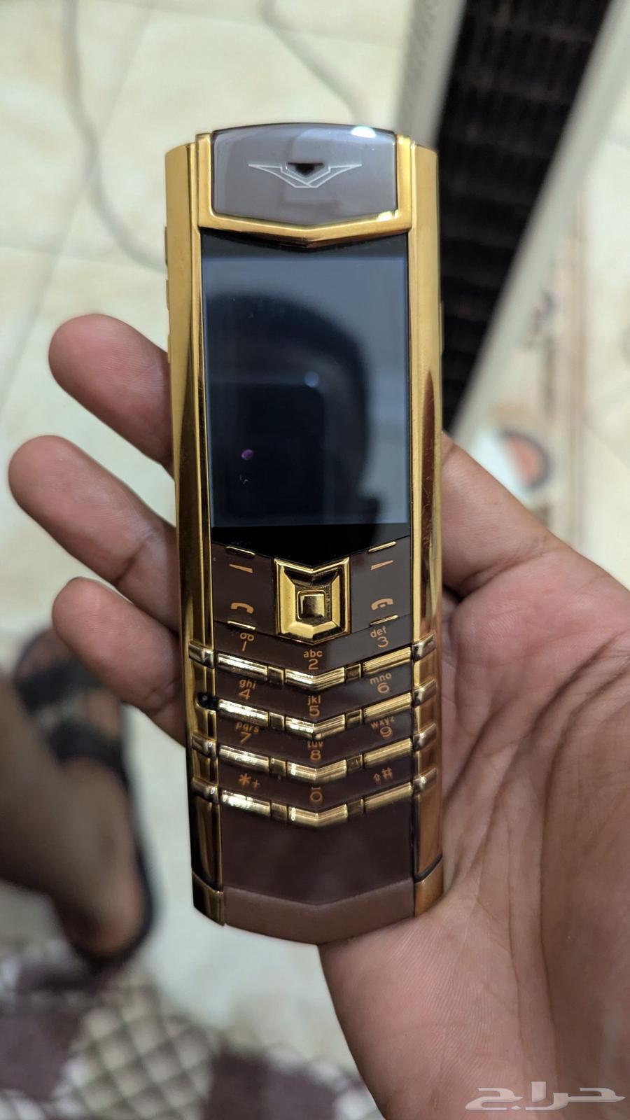 جوال vertue نادر مطلي بالذهب64417062061058110