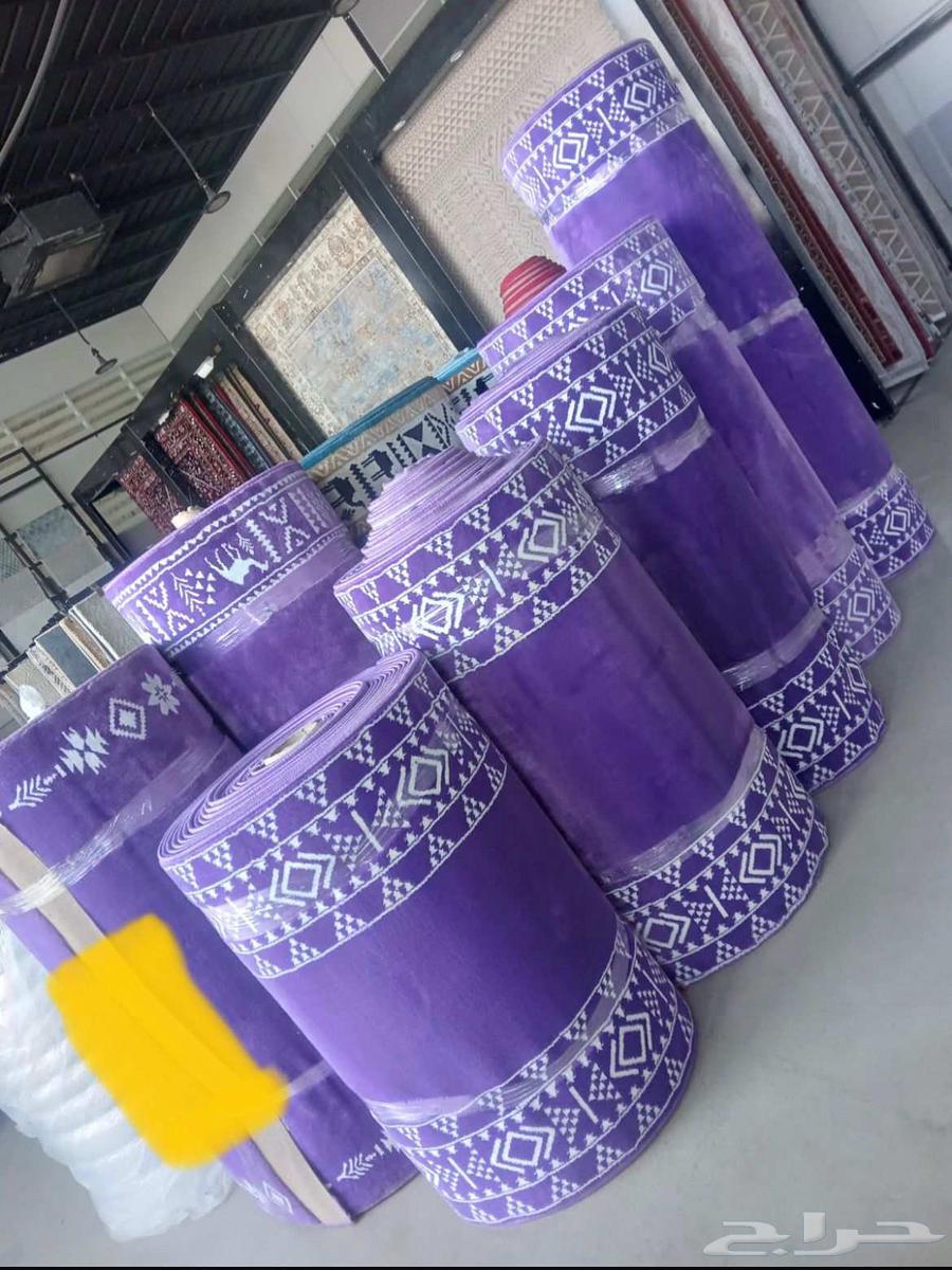 جديدنا سجاد الخزامى بجميع الاحجام خصومات اليوم الوطني عرض م64412441332097114