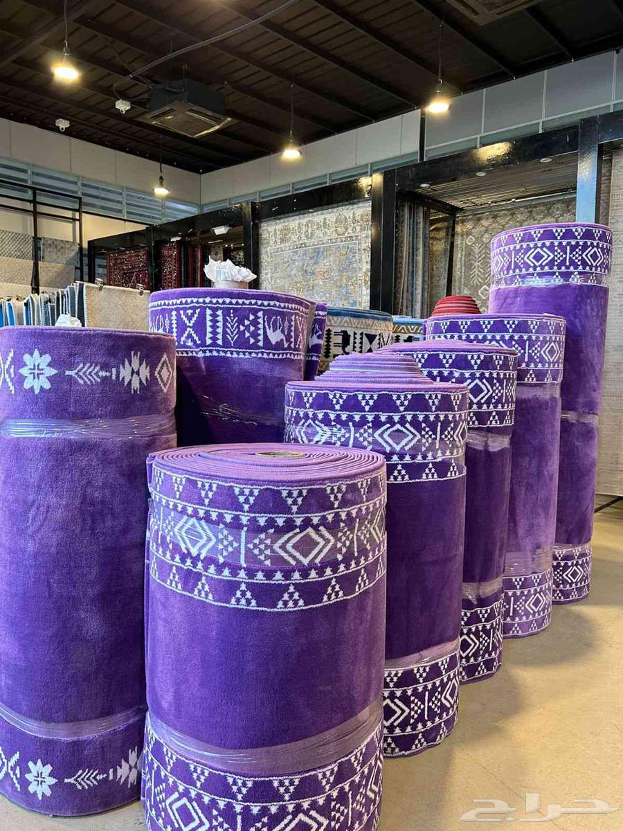 جديدنا سجاد الخزامى بجميع الاحجام خصومات اليوم الوطني عرض م64412441332097113