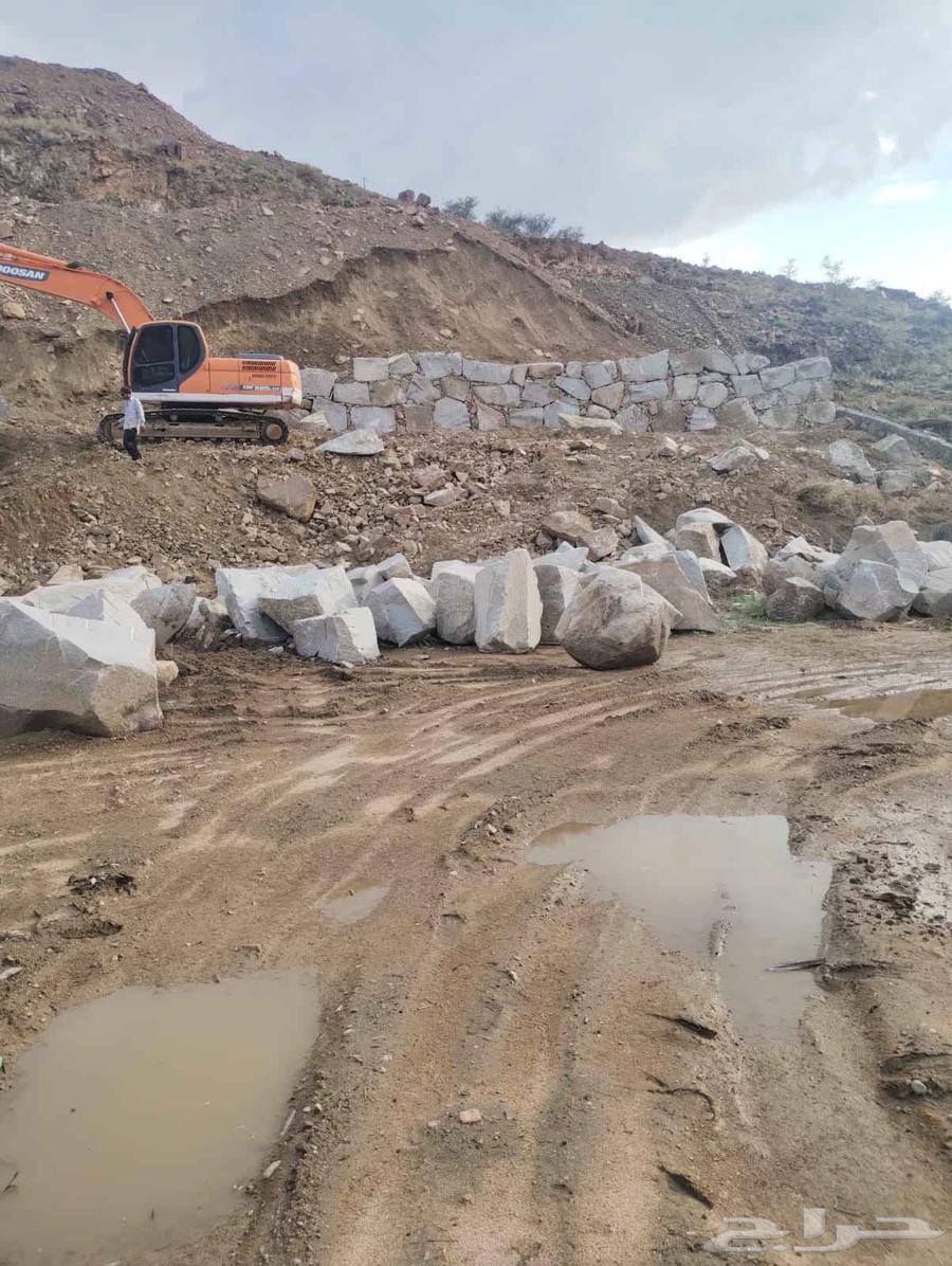 لديناء بكلين لبناء الحجر وقص الاراضي وهدم المباني القديم64438230251651111