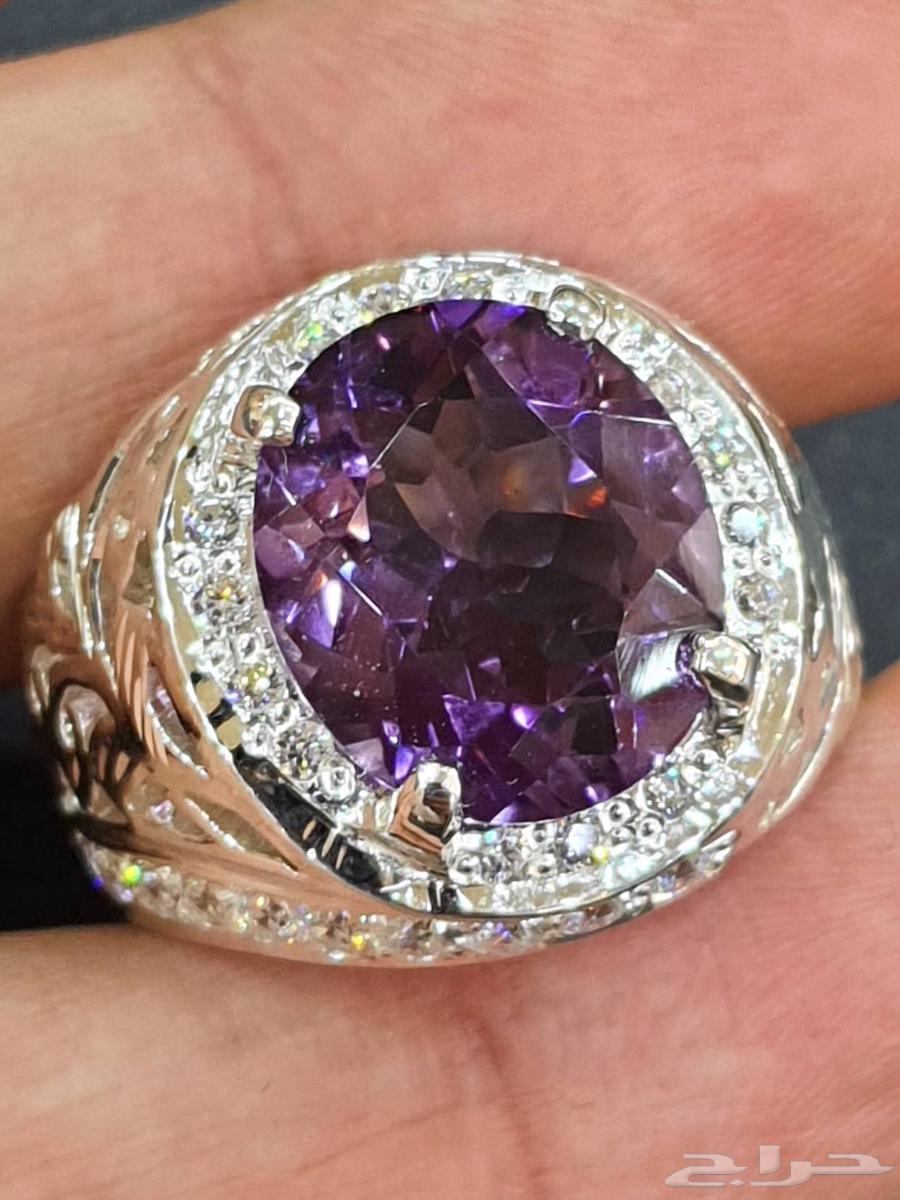 خاتم جمشت طبيعي فاخر مميز64416254458882111