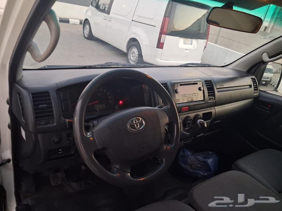 تايوتا هايس 2016 ثلاجه عداد 460 علي السوم السياره وكاله64576255442561111