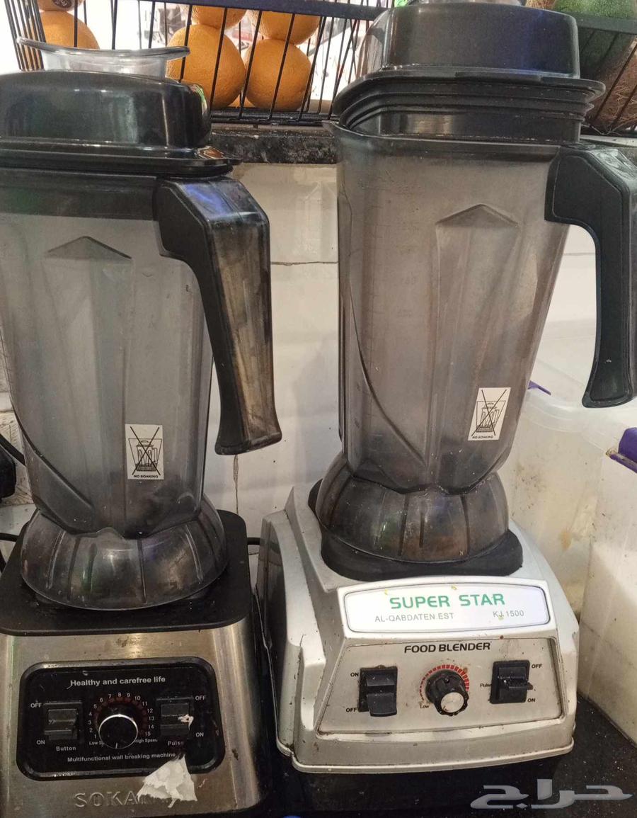 عدة محل عصائر مستخدمة للبيع64414474723841112