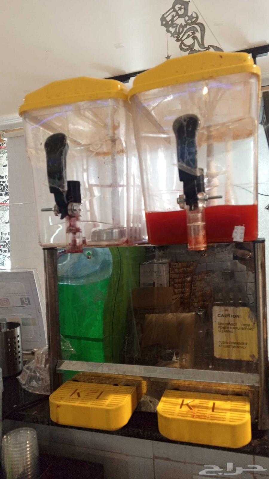 عدة محل عصائر مستخدمة للبيع64414474723841114