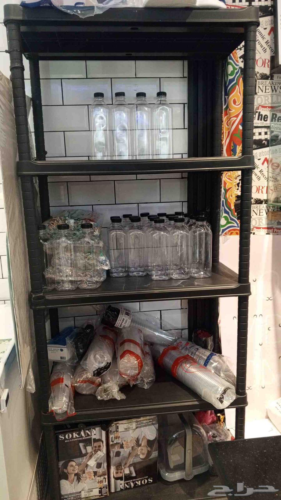 عدة محل عصائر مستخدمة للبيع64414474723841113
