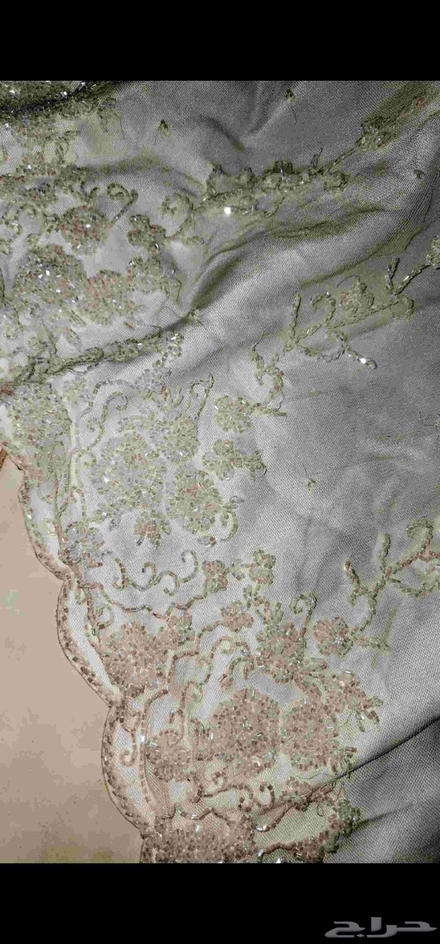 فستان زفاف تصميم لبناني ملبوس مرةفقط قياس سمول وصلح العيب64415934810113114