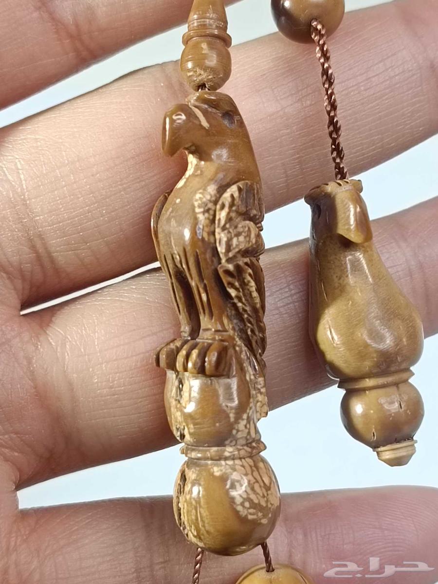 سبحة كوك الشاهد على شكل صقر منحوت يدوي64416637077505113