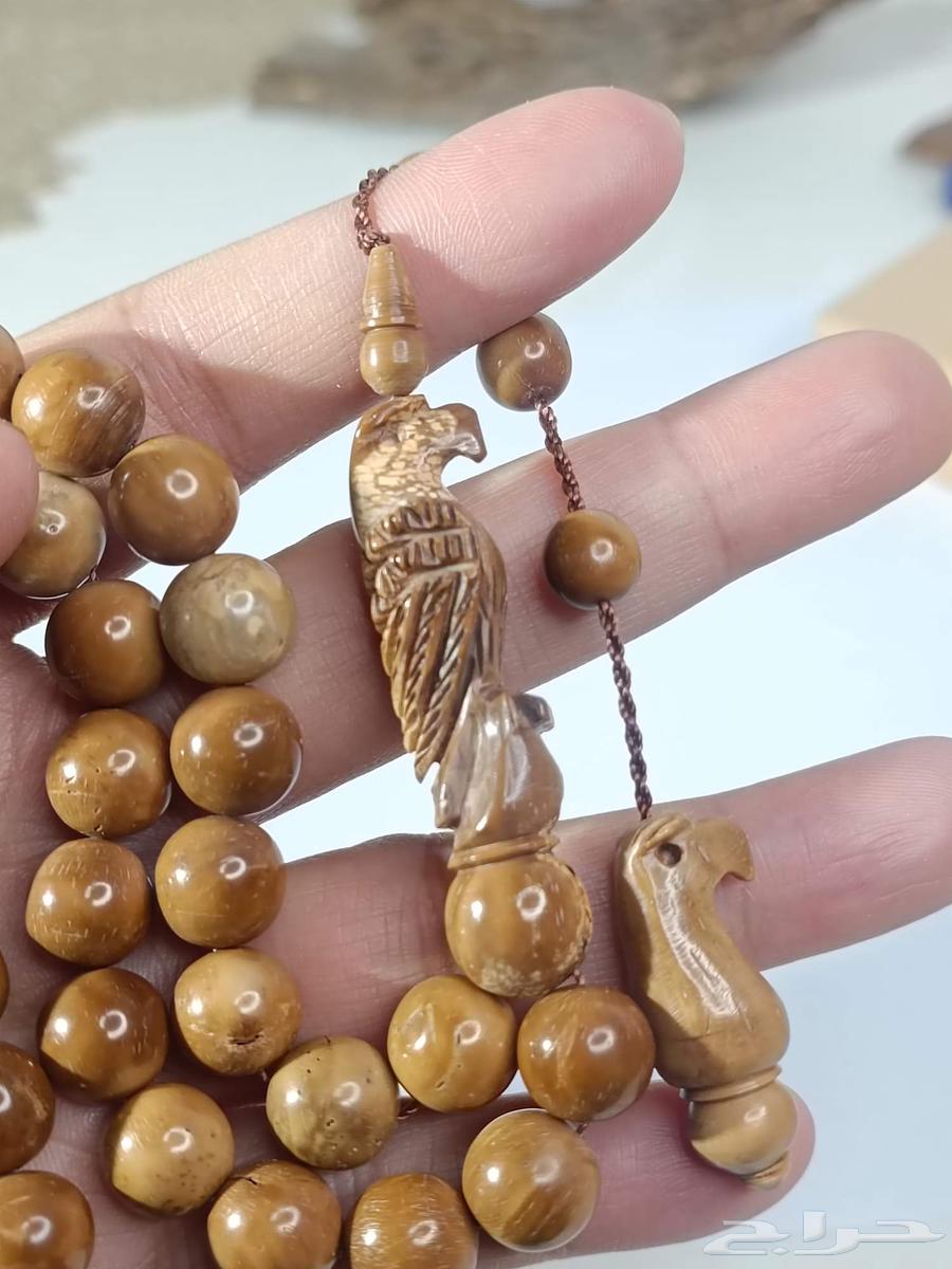 سبحة كوك الشاهد على شكل صقر منحوت يدوي64416637077505111