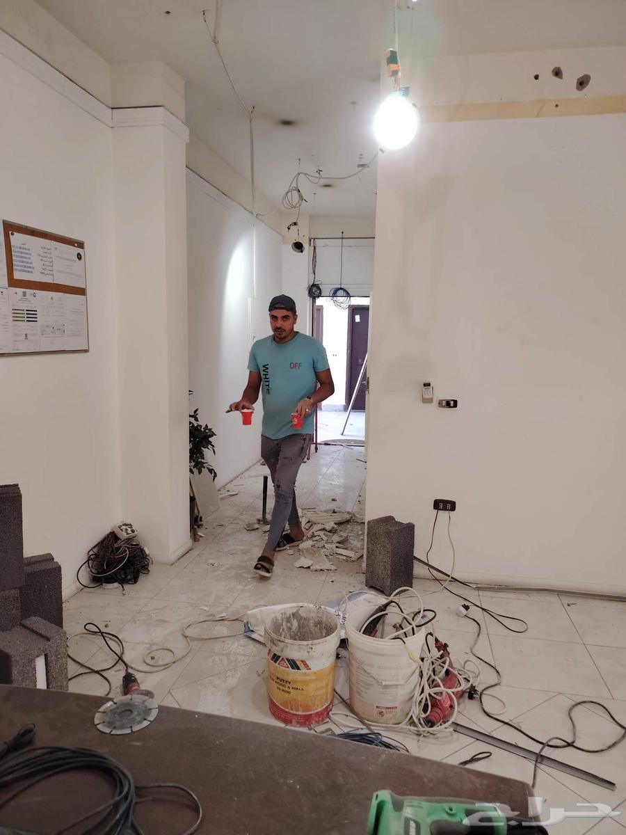 Demolition, renovation, plasterboard, and electrical office VVIP in Jeddah, stay tuned64525122548355111