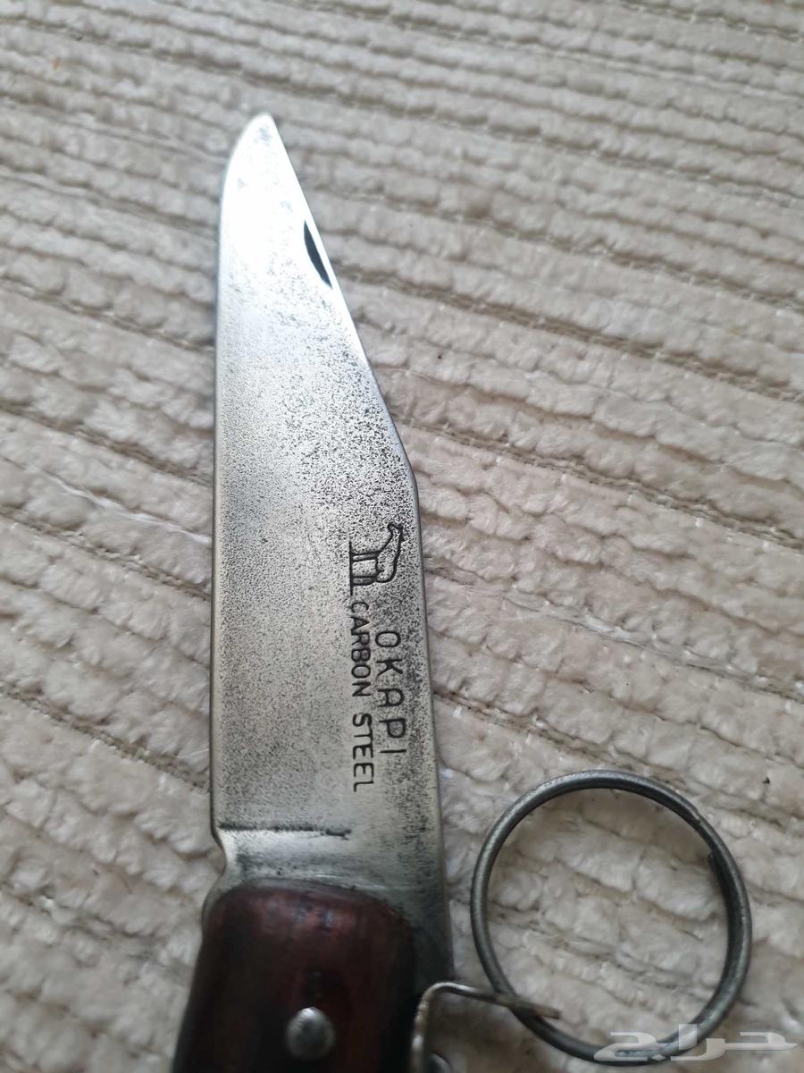 سكين قديمه اوكابي كاربون ستيل64415289506305112