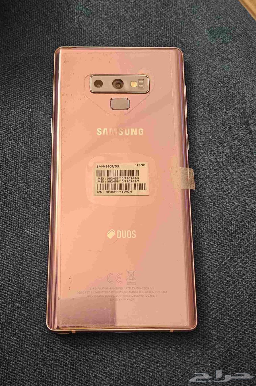 للبيع جوال سامسونج نوت 9 بحالة ممتازة64412495206402112