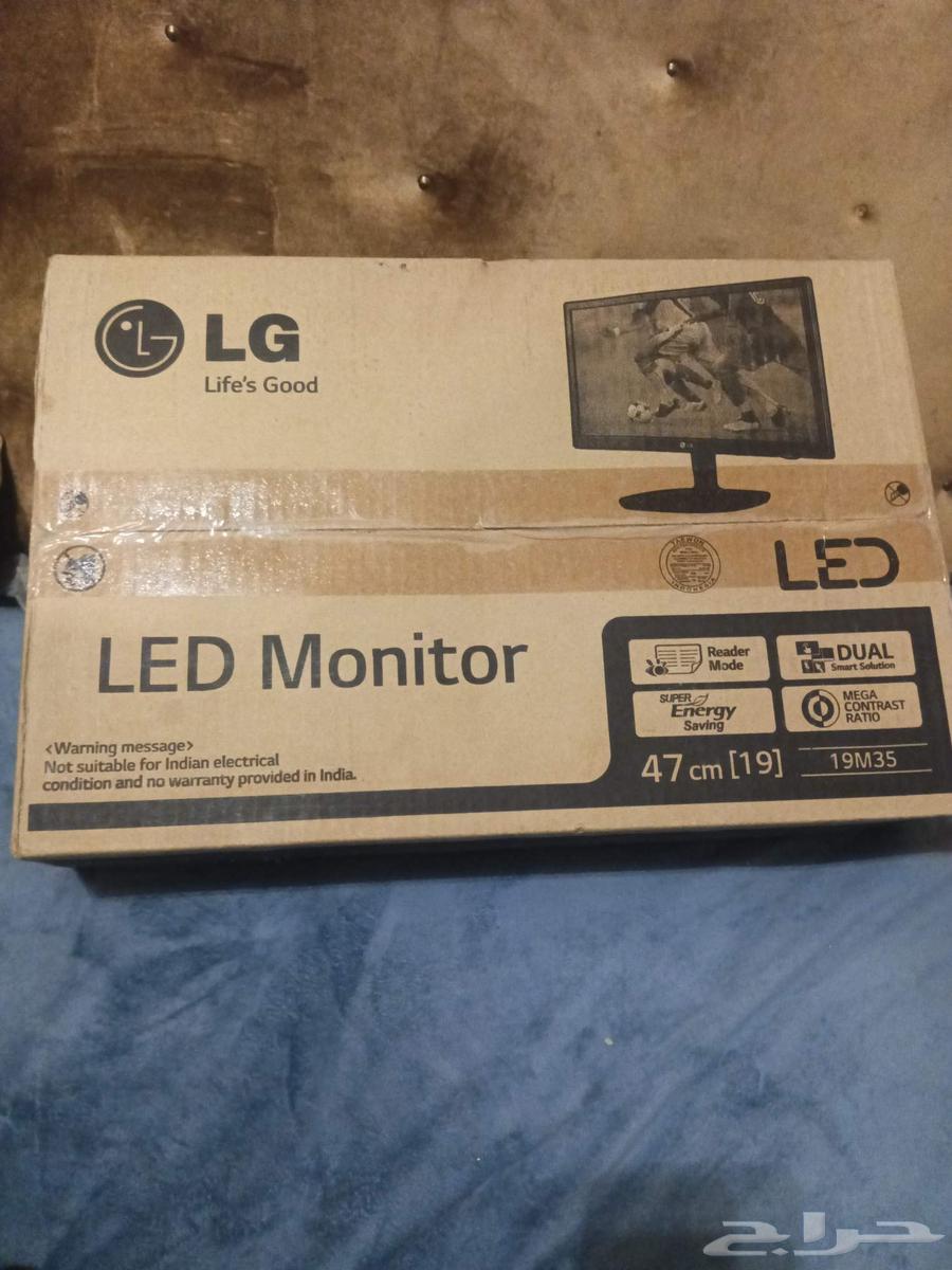 شاشه ال جي قيمز 47Cm  19  جديدة على السوم64414980746499110