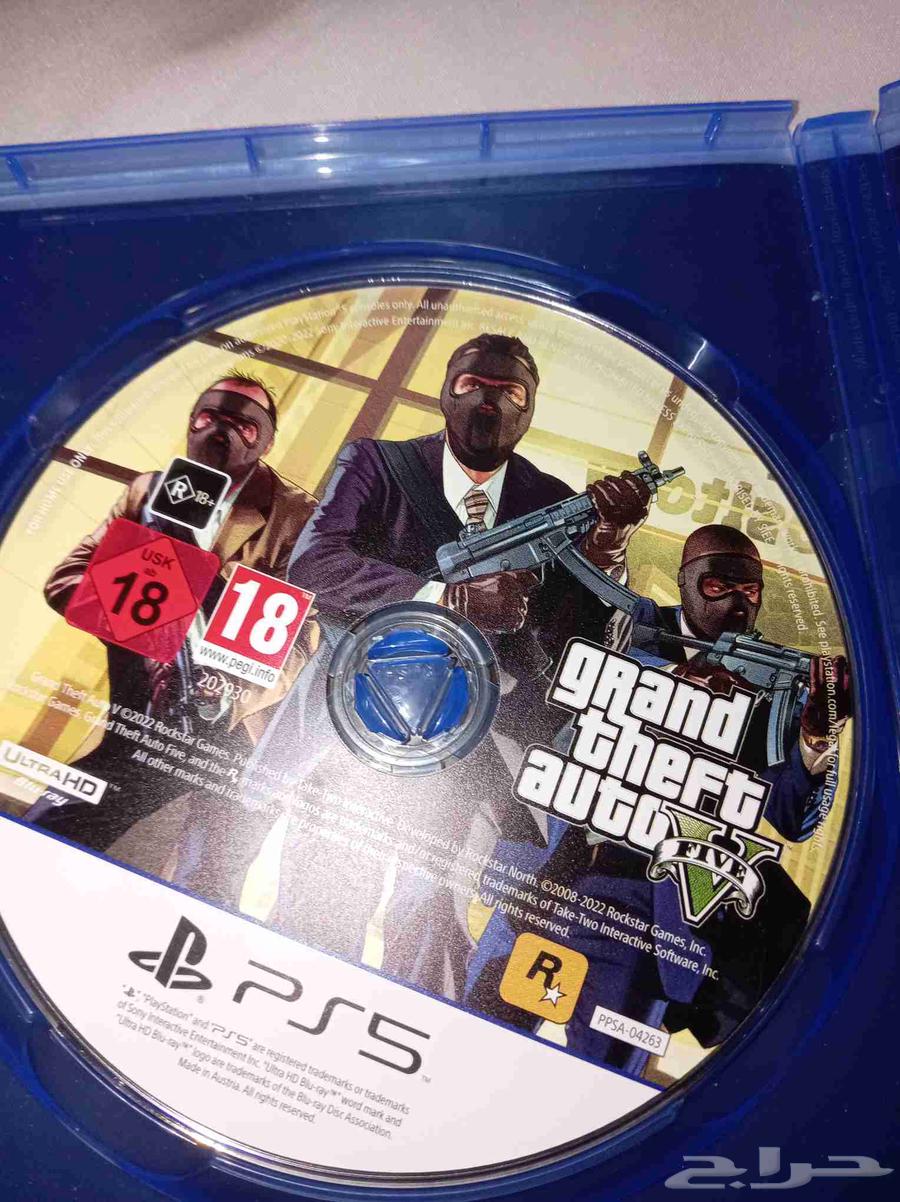 شريط قراند لسوني 5 الشريط استخدام قليل جدا جدا وعلى السوم64415182031105110