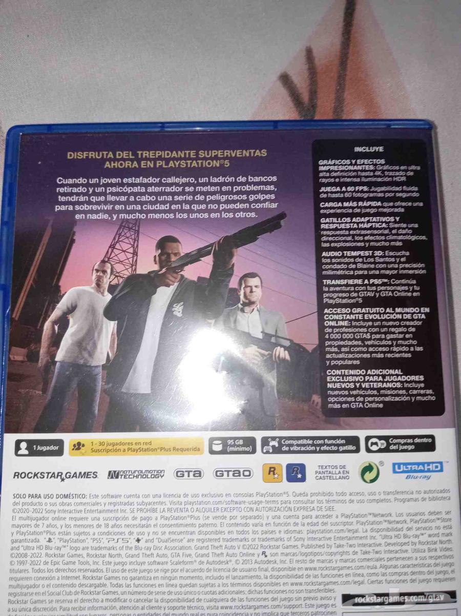 شريط قراند لسوني 5 الشريط استخدام قليل جدا جدا وعلى السوم64415182031105111