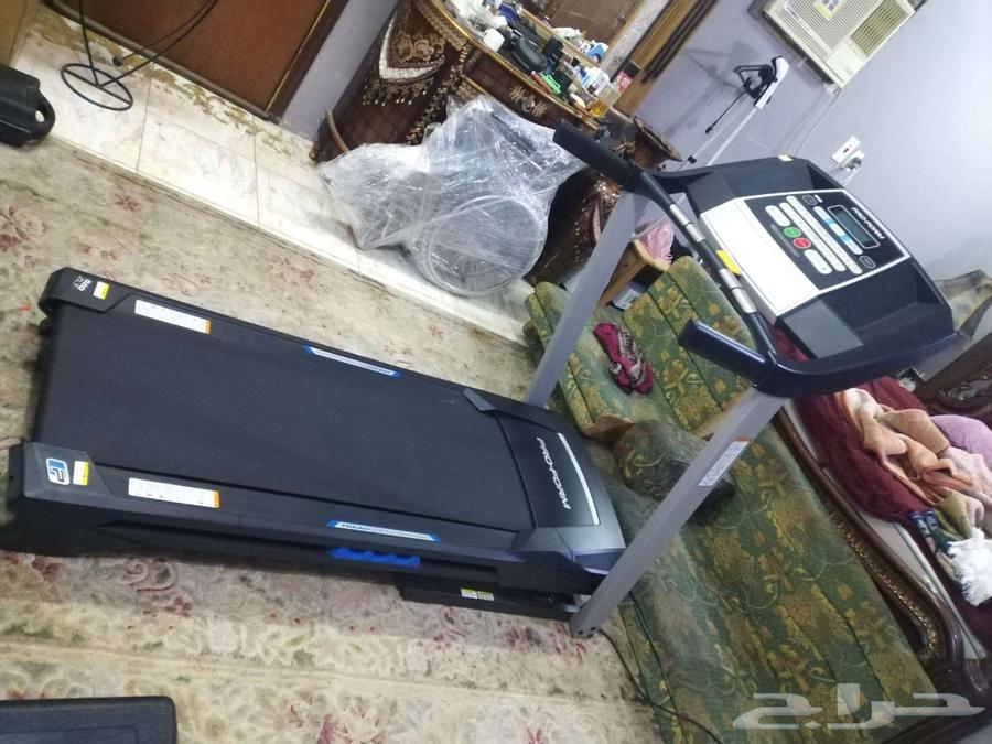 1- جهاز التمرين باسم PRO-FORM مستخدم لمدة شهر واحد فقط. 2- م64414913476609111