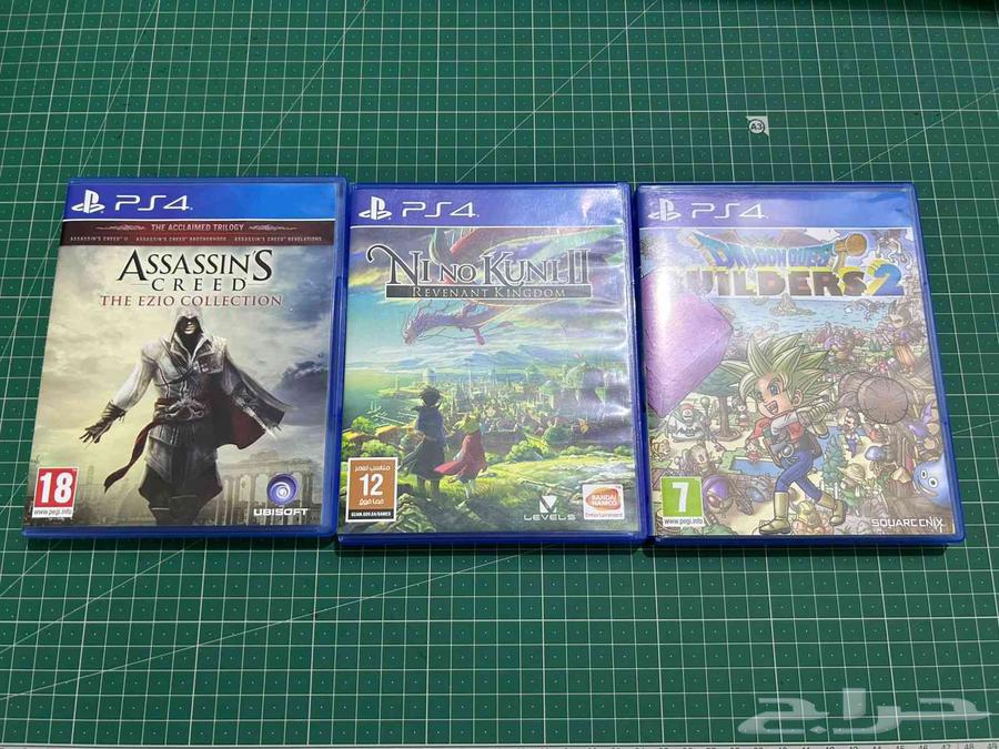 اشرطة بلايستيشن 4 للبيع playstation 4 ps464415262659201110