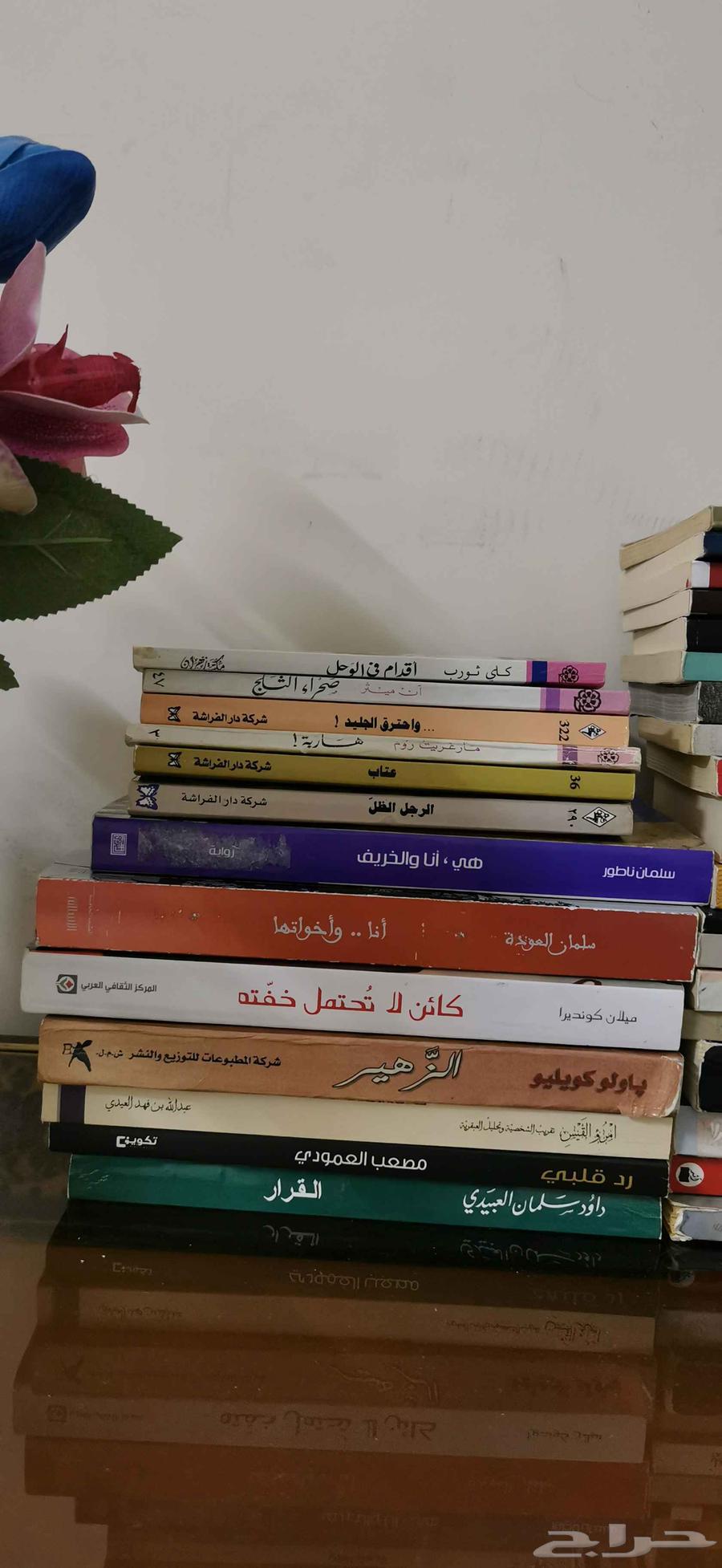 مجموعة كتب و روايات للبيع64412562084610112