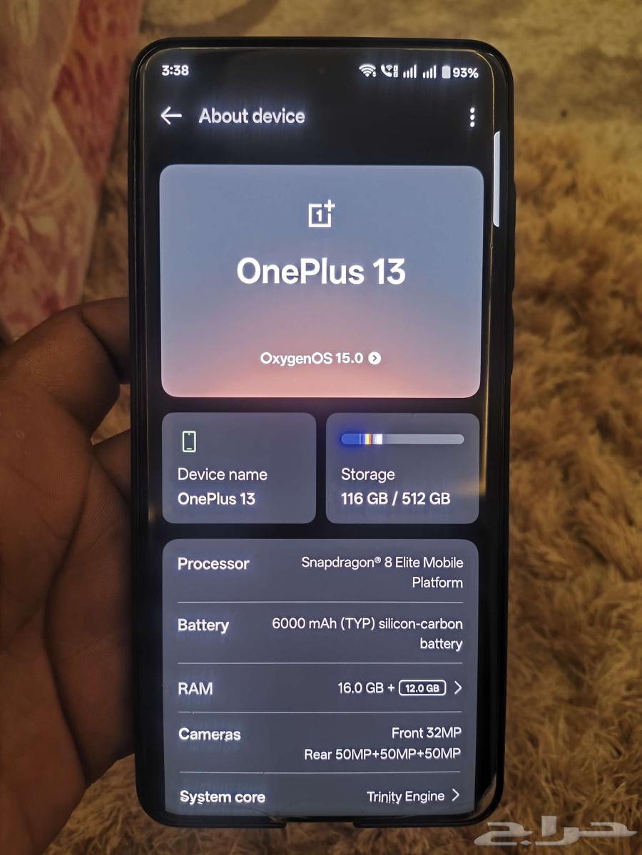 OnePlus 13 LCD scratched original phone64415827726721111